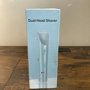 Bikini Trimmer‎ for Women, Fanovae Bikini Shaver, Dual Head Shaver, Blue